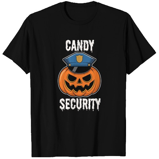 Candy Security Halloween T Shirts