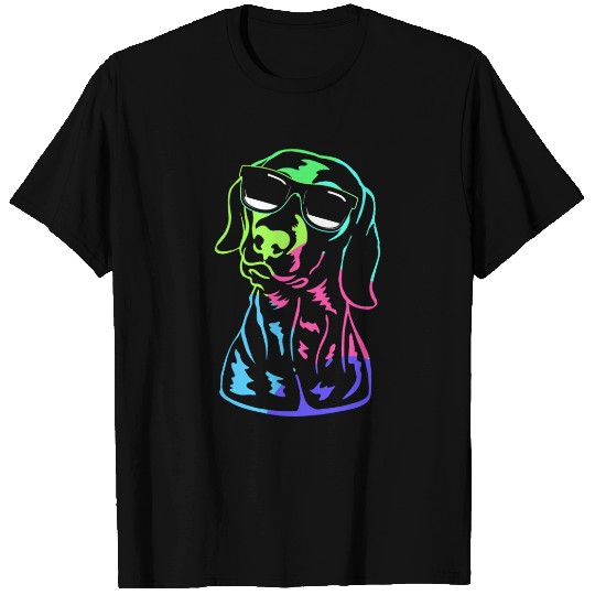 German Shorthaired Pointer GSP Dog With Sunglasses T Shirts