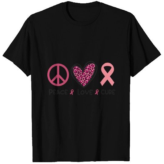 Peace Love Cure T Shirts