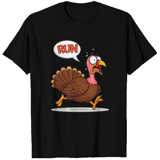 Turkey Run Costume Thanksgiving T Shirts