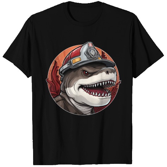 Sharks Firefighter T Shirts