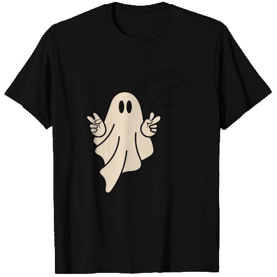 Oh Sheet Ghost on Unisex T Shirts