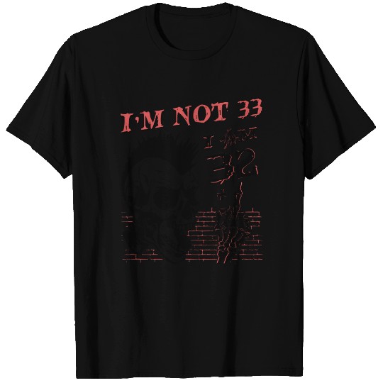 I Am 32 Plus Middle Finger - 33rd Birthday T Shirts