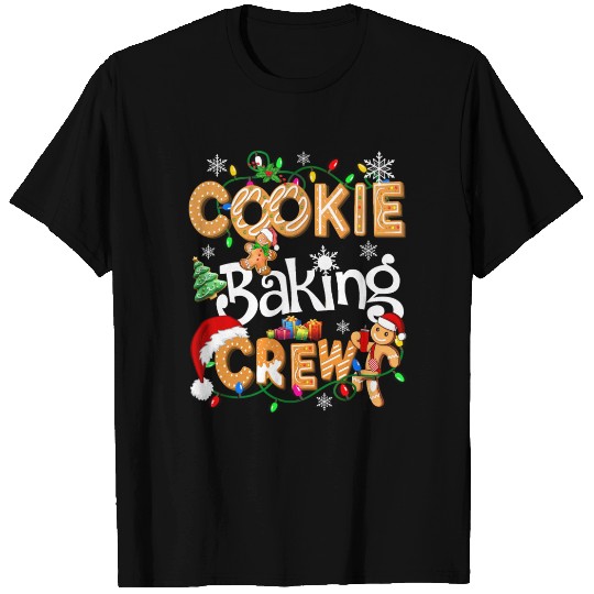 Cookie baking crew Cooking Lover Xmas Gingerbread T Shirts