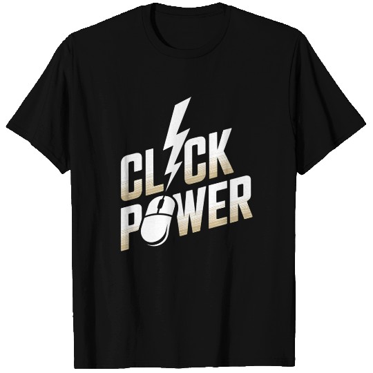 Click Power Cyber Monday Shopping Force T Shirts