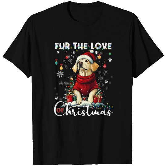 Labrador Retriever Christmas Tree Decorations Dog T Shirts