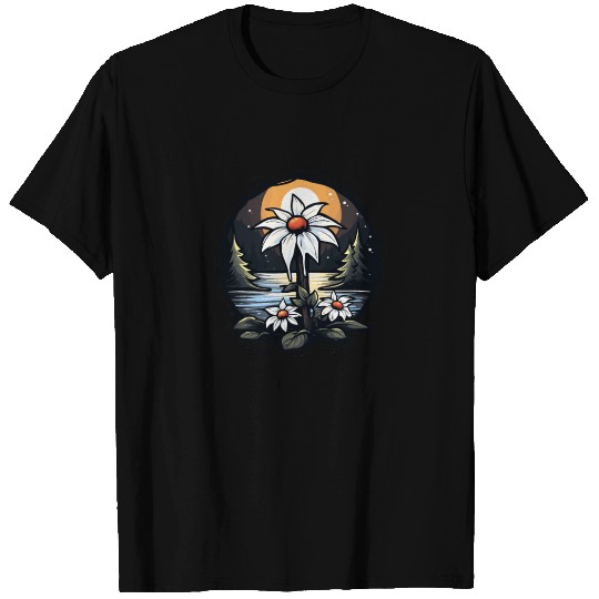Nature by the River: Flowers and Trees T Shirts