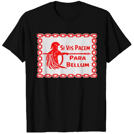 Spartan Si Vis Pacem Para Bellum LIKE US ON FB #U T Shirts