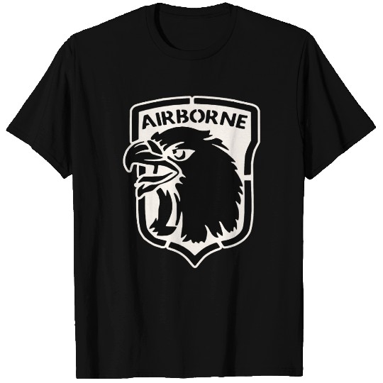 Airborne Eagle LIKE US ON FB #USAPatriotGraphics © T Shirts