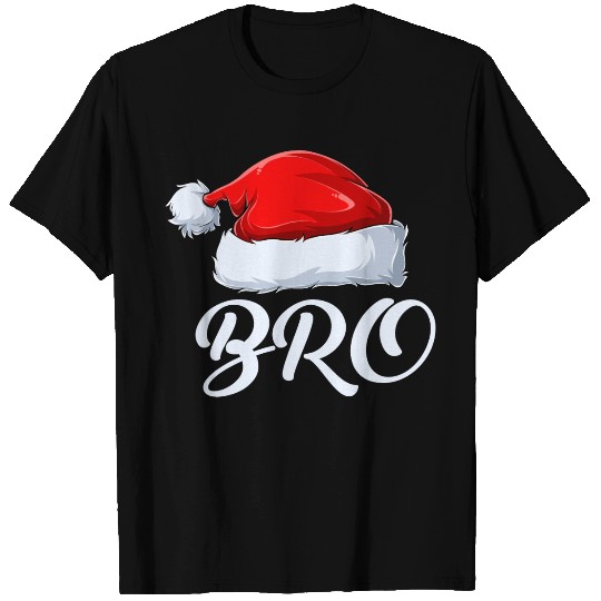Bro Christmas Family Design Festive Merry xms T Shirts