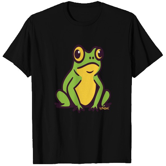 A Big Little Green Frog T Shirts