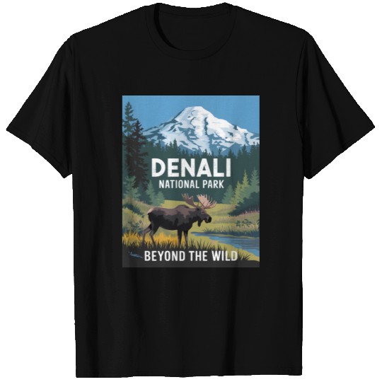 Denali National Park. Beyond The Wild. T Shirts