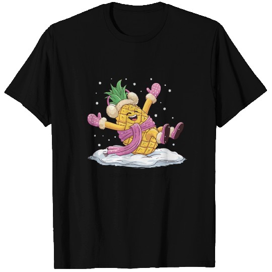 Chillin' pineapple style T Shirts
