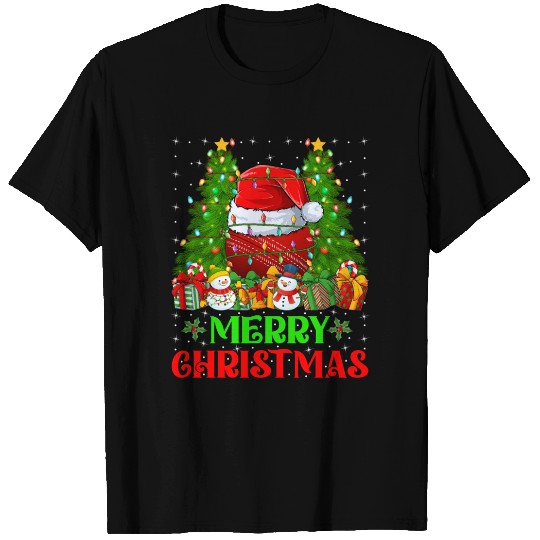 Cricket Ball Christmas T Shirts