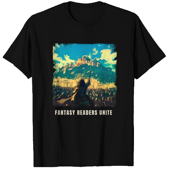 Fantasy Readers Unite T Shirts