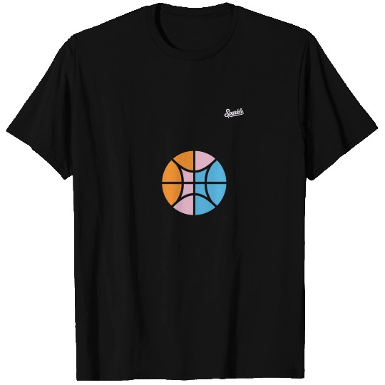 Sparkle Basketball T Shirts
