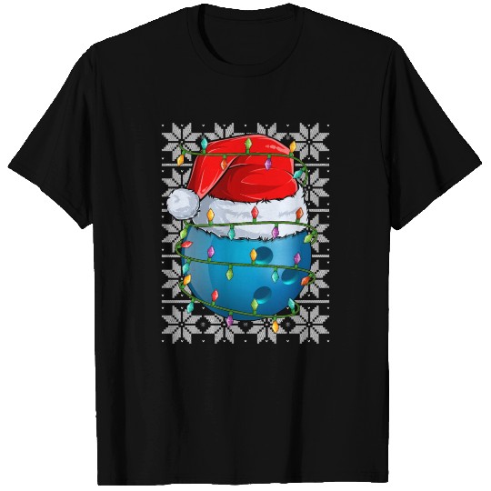 Bowling Ball Christmas Lights T Shirts