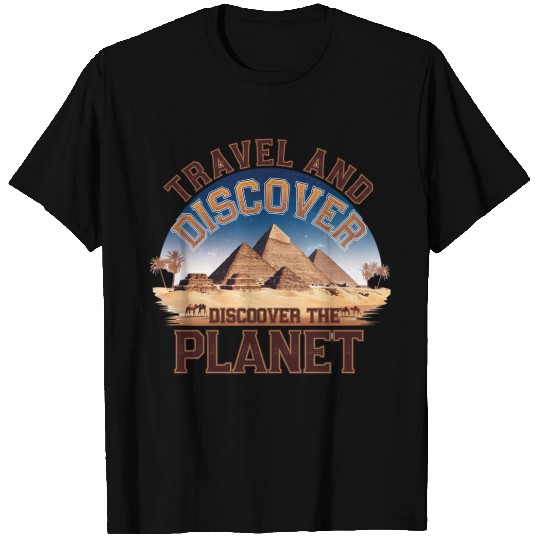 Travel And Tiscover The Planet T Shirts