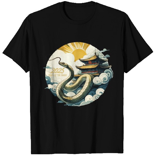 Year Of The Snake 2025 Chinese Lunar Year T Shirts
