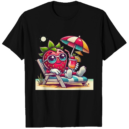 Strawberry Sun T Shirts
