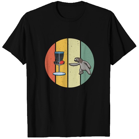 Sloth Disc Golf Sloth Disc Golfing T Shirts