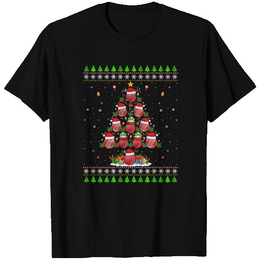 Cricket Christmas Tree T Shirts