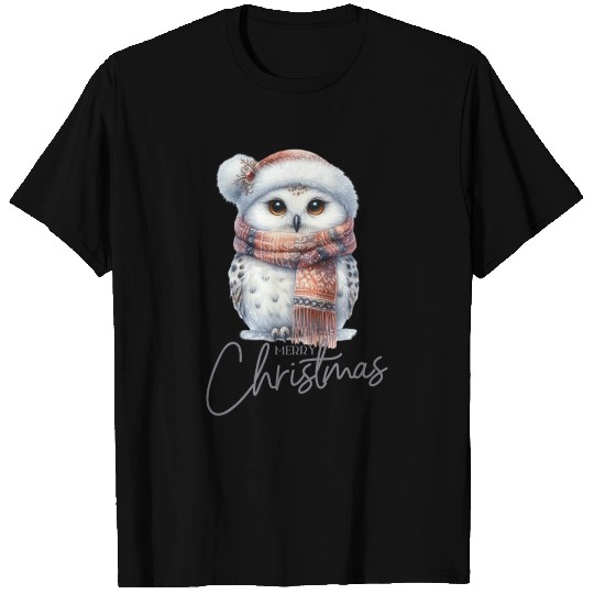 The Christmas Owl Magic T Shirts