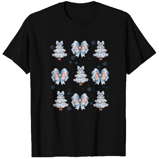 Christmas Coquette Bow, Merry Christmas T Shirts