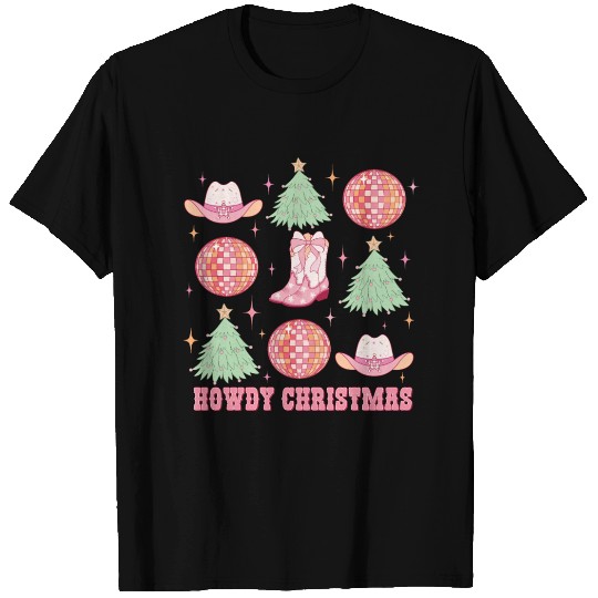HOWDY CHRISTMAS, Merry Christmas T Shirts