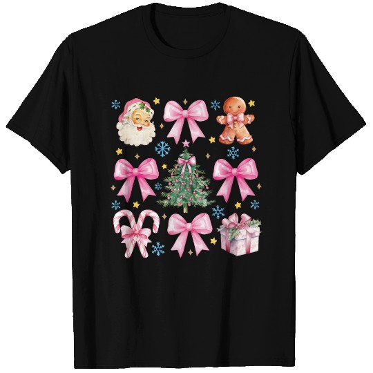 Christmas Pink, Merry Christmas T Shirts