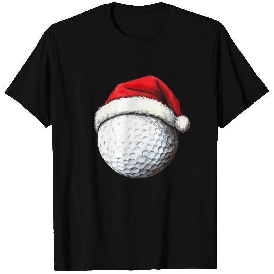 Christmas Golf T Shirts