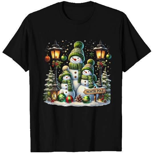Snowman Christmas, Merry Christmas T Shirts