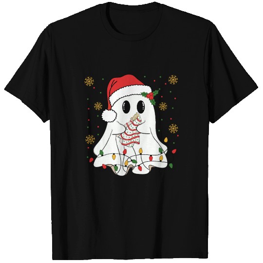 Ghost Christmas, Merry Christmas T Shirts