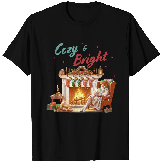 Cozy Bright, Merry Christmas T Shirts