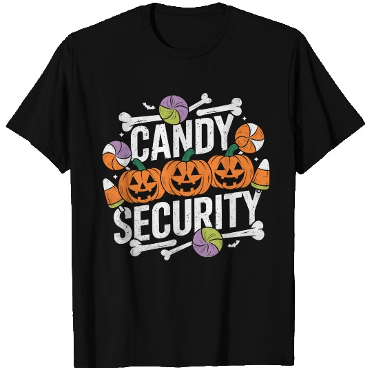 Candy Security Halloween T Shirts