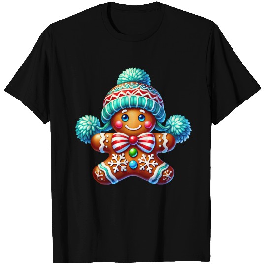 Gingerbread Christmas, Merry Christmas T Shirts