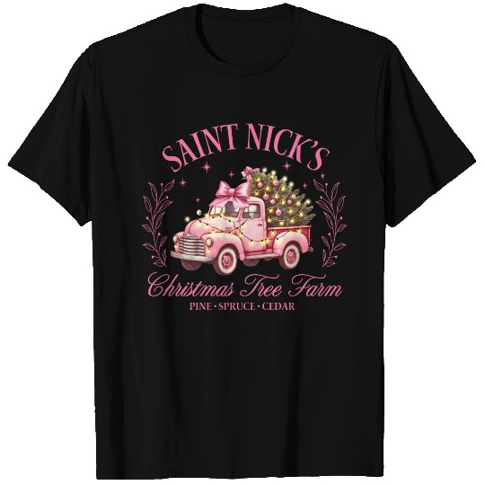 Saint Nicks Christmas Tree Farm T Shirts