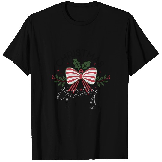 Christmas girly T Shirts