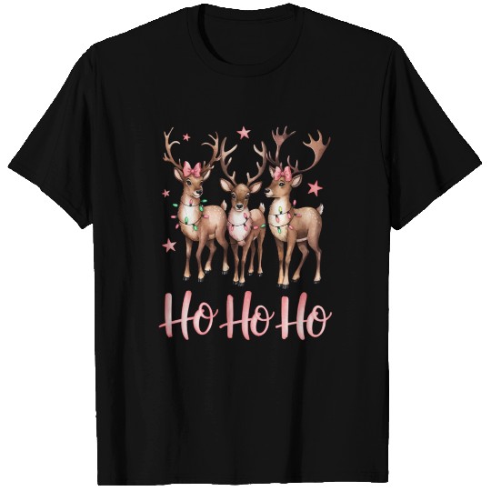Ho Ho Ho Deer, Merry Christmas T Shirts