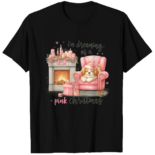 I m Dreaming Of A Pink Christmas T Shirts