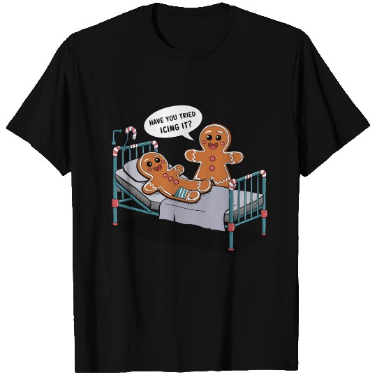 Christmas Gingerbread Hospital Humor T Shirts