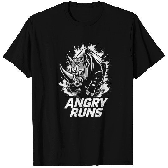 Angry Runs T Shirts