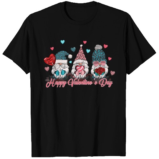 Gnomes Valentines Revelin, Valentines Retro T Shirts