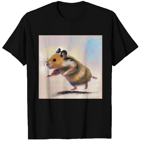Running away hamster T Shirts
