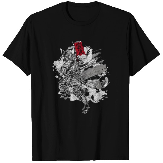 Japanese Mythology Katana Sword Fighting T Shirts