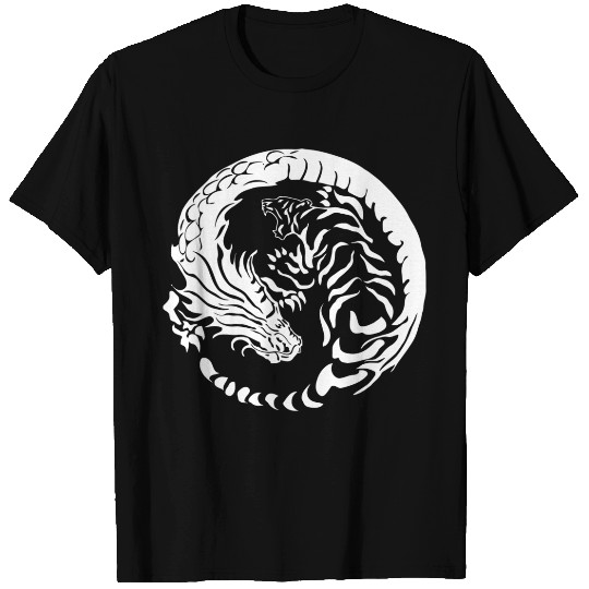 Fantasy Dragon Anime Dragon head Mythical reptile T Shirts