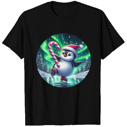 Penguin's Northern Lights Skate T Shirts