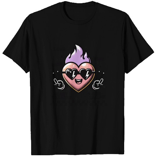 Valentines Day, Valentine Retro T Shirts
