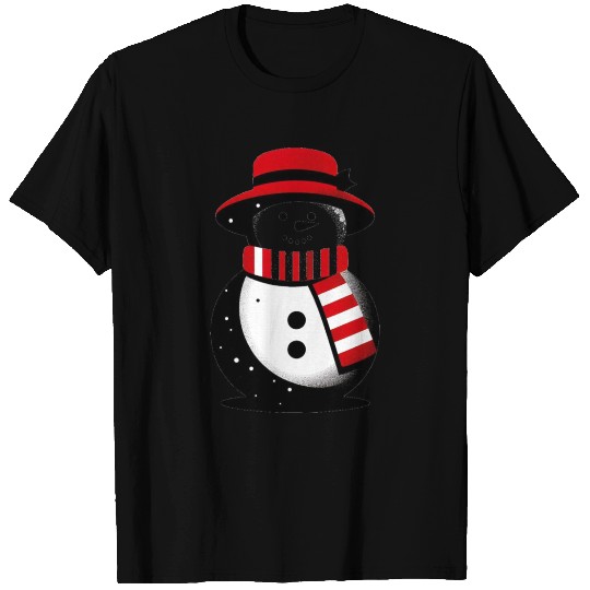 Holiday Cheer Snowman T Shirts