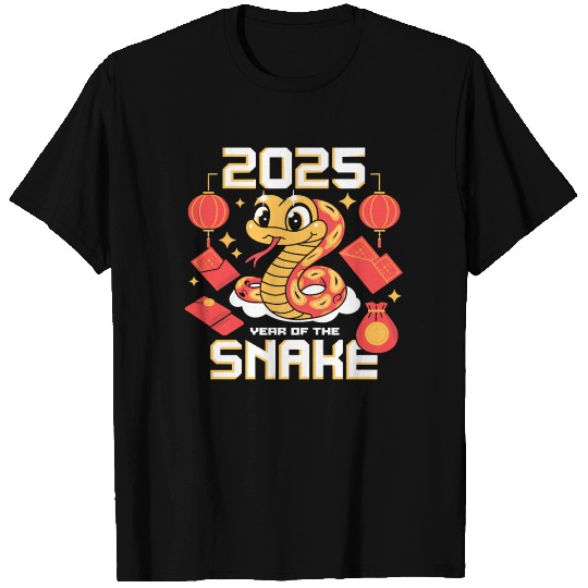 Chinese New Year Snake the Year of the Snake T Shirts